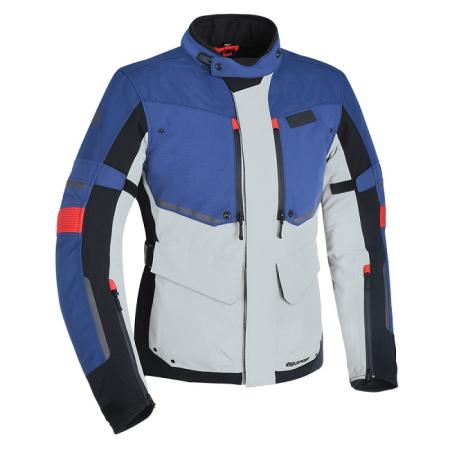 Текстилно яке Oxford Mondial Advanced Jacket Gray/Blue/Red XL